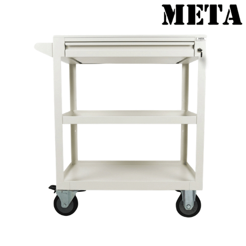 รถเข็นเครื่องมือช่าง META TP-760-WH สีขาว_0